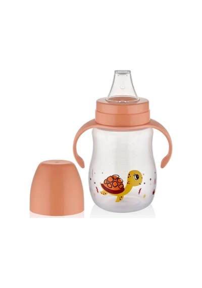 Babyjem Damlatmayan Suluk Alıştırma Bardağı 250 ml Turuncu