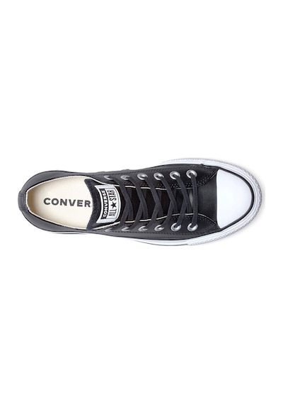 Converse Chuck Taylor All Star Lift Platform Leather Sneaker Kadı 001