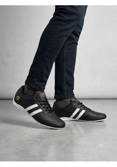 Hayo Erkek İnce Taban Rahat Konforlu Kibar Günlük Sneaker Spor Ayakkabı Siyah - Beyaz Hayo Erkek İnce Taban Rahat Konforlu Kibar Günlük Sneaker Spor Ayakkabı Siyah - Beyaz