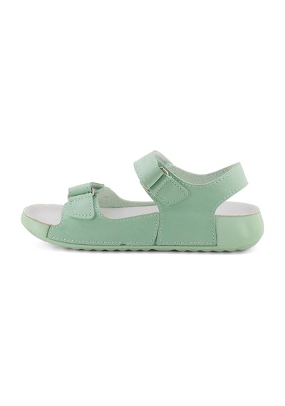 Benetton Bn-1237 Patik Kız Çocuk Sandalet Yeşil Yeşil