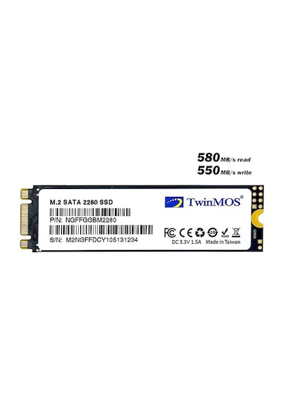 Twinmos Internal 512gb M.2 2280 Sata3 Ssd