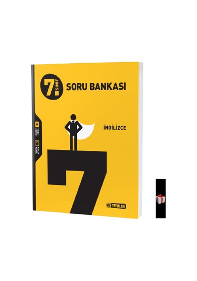 Hız Yayınları 7. Sınıf İngilizce Soru Bankası Hediyeli2022-23Yeni-Harry Potter Kitap Ayracı Hediye