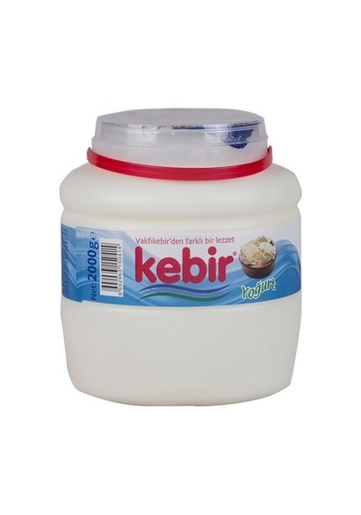 Kebir Köy Tipi Yoğurt 2 Kg - Geleneksel Anadolu Tadında Yoğun Kıvam