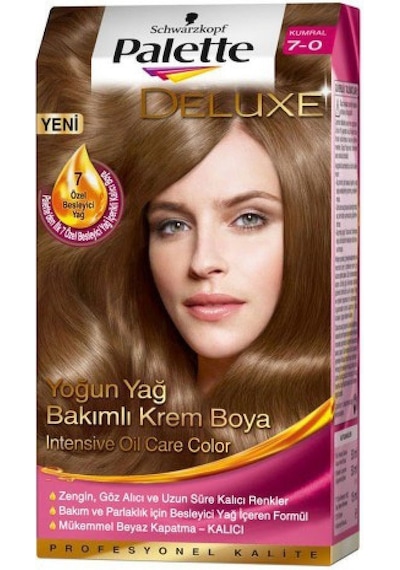 Palette Deluxe Saç Boyası 7 - 0 Kumral (547122394)