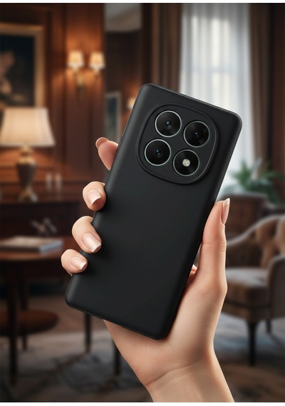 Xiaomi Poco X7 Kılıf İçi Kadife Tasarımlı Kamera Koruma Çıkıntılı Soft Silikon Kapak
