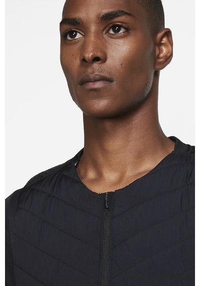 Nike Aerolayer Thermore Packable Garment Toparlanır Koşu Yeleği Siyah