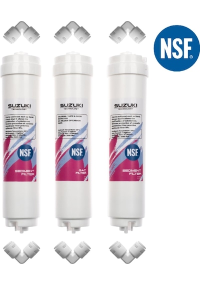 Suzukı Technology Kapalı Kasa Su Arıtma Cihazı Tam Set (5 Filtre)