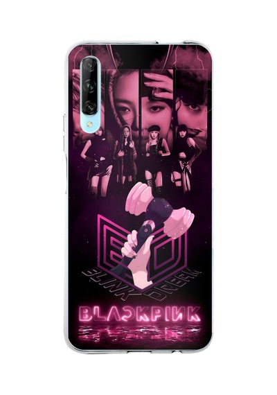 Huawei P Smart Pro Uyumlu Blackpink Poster Baskılı Silikon Kılıf