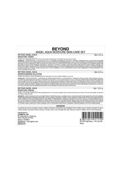 Passıon & Beyond Angel Aqua Moisture Skincare Set Nemlendirici Toner Losyon Krem Seti 330 Ml