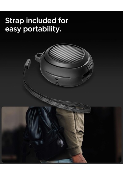 Audio Tws S10 İle Uyumlu Kılıf Rugged Armor Matte Black - Acs07965 Çok Renkli