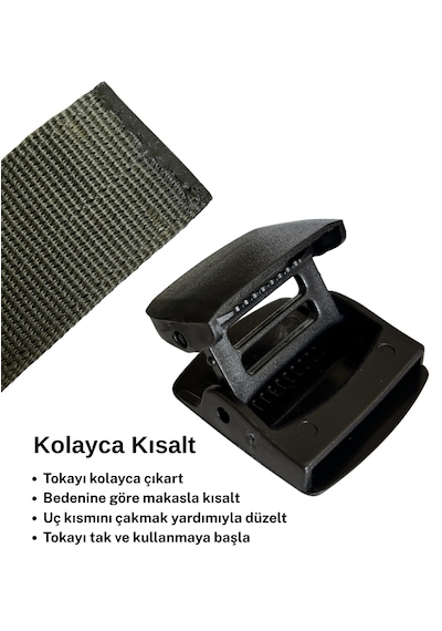 Utx Taktik Palaska-kemer Unısex Haki