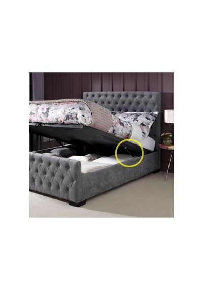 Baza Amortisörü Baza Pistonu 38 Cm 1000 N 1 Çift Beyaz