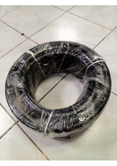 Fırat Thermo Bezli Bahçe Sulama Hortumu 1/2" - 25 Metre, Siyah Renk