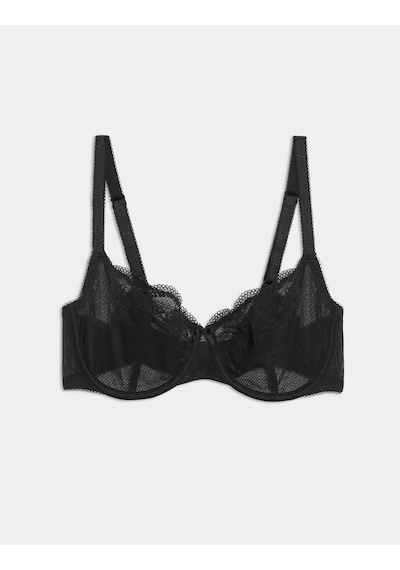 Marks & Spencer Jasmine Dantelli Destekli Sütyen T33002402 Siyah