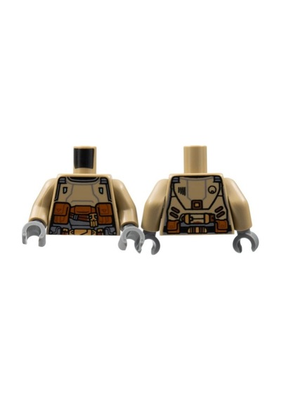 Minifigür Parçaları: Torso, Vücut, Gövde: 973pb4681c01