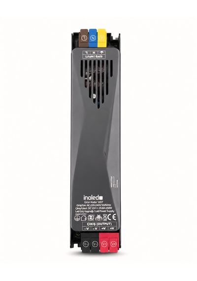 İnoled 1207 20,8a 250w 12v Led Güç Kaynağı Kısa Devre Korumalı Adaptör Şerit Led Trafo 220v Ac 12v Dc Dönüştürücü Yüksek Verimli, Güvenli, Uzun Ömürlü Led Trafo 20,8 A