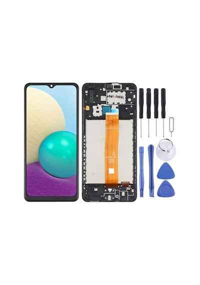 Samsung Galaxy Sm-a022 A02 Uyumlu Ekran Lcd Dokunmatik Full Çıtalı-sm-a022-lcd