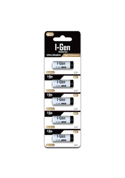 I-Gen 23A Pil 5'li Paket 12V MN21 (A23 / 23A / V23GA / LRV08 / 8LR932)