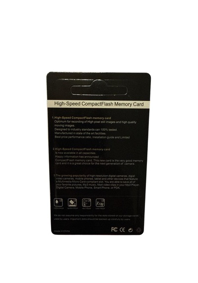 Mettzchrom 512mb Compact Flash Hafıza Kartı Cf Kart 512 Mb Cf Hafıza Kartı