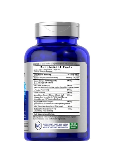 Neuro Support Complex - 9 İn 1 Memory Formula 120 Veg. Capsules