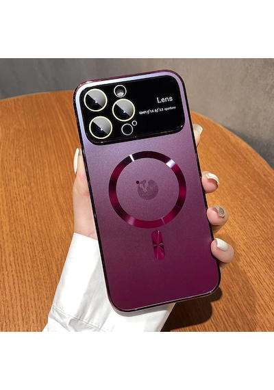 Apple Uyumlu iPhone Bellance 14 Pro Max Telefon Kılıfı Yüksek Kaliteli 0660 rd 14pro Kırmızı