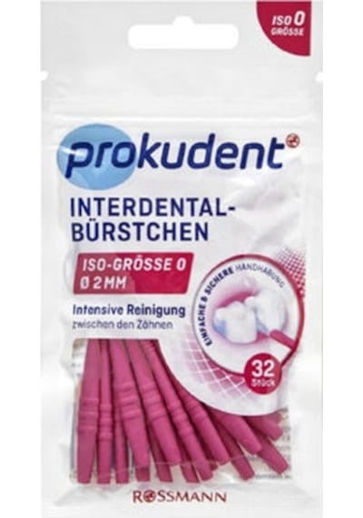 Prokudent Arayüz Fırçası 32'li Tel Çapı 0.4 MM / Dış Çapı 2 MM