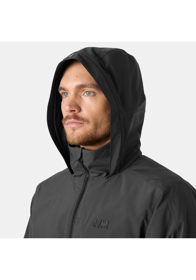 Helly Hansen Hp Racıng Lıfaloft Kapüşonlu Mont Gri
