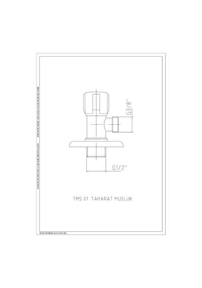 Gpd Tms01 Taharet Musluk Krom