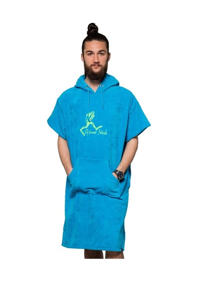 Poncho Turquoise-Turkuaz
