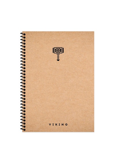 Keskin Color 20x28 100 Yp.kareli Spr.sert Kap.la Plume Viking Defter 417954-99 Çok Renkli