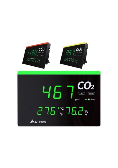 Az 7729 Işıklı Display Ortam Hava Kalitesi Ölçer