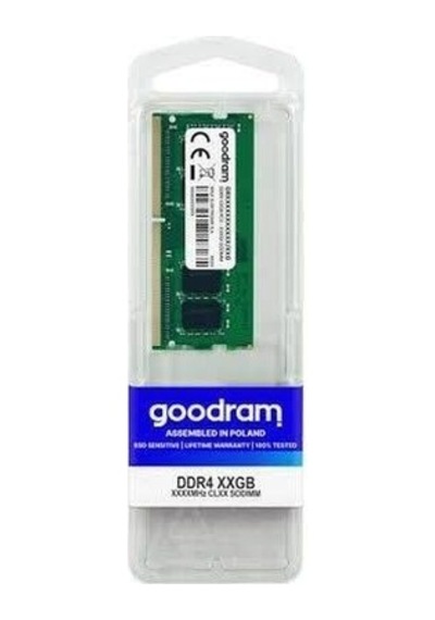 Goodram 32gb Ddr4 3200mhz Cl22 Notebook Ram Gr3200s464l22-32g