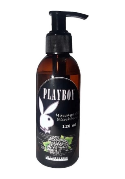 Playboy Böğürtlenli Masaj Yağı 120 Ml