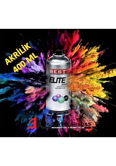Best Elite Akrilik Hızlı Kuruyan Profesyonel Sprey Boya 400 ML ÇELİK KAPI KAHVE RENGİ