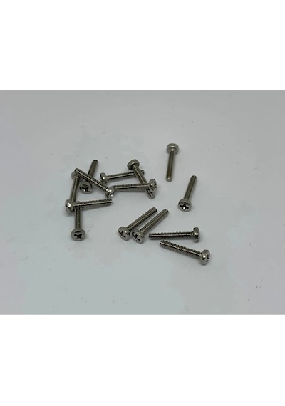M2x20 Ysb Minik Mikro Vida A2 Inox 10 Adet