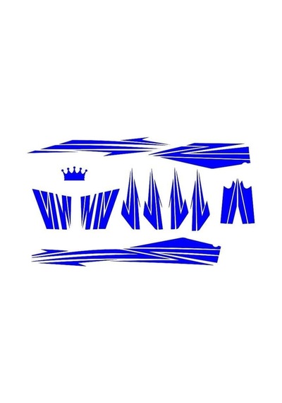 Mavi Cup Sticker Seti Standart