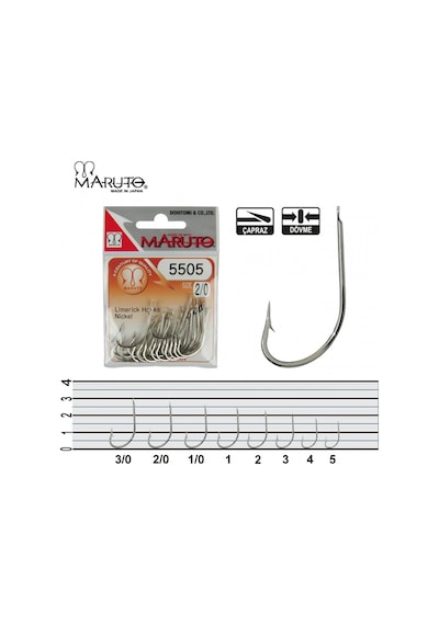 Maruto 5505 Nikel İğne 3/0 20 1 Pack