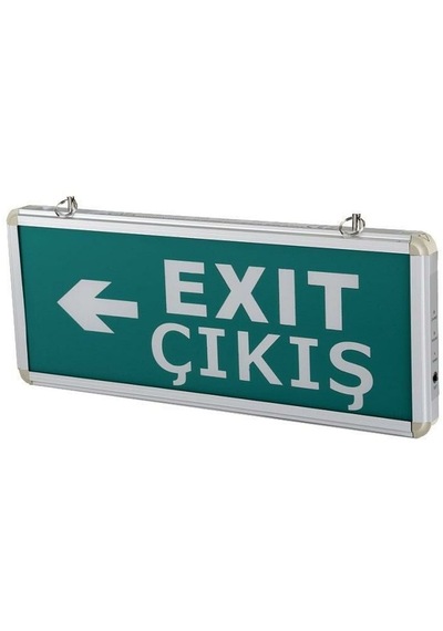 Cata Ct-9166 Sağ+sol Exit Şarjlı Ledli Çıkış Levhası