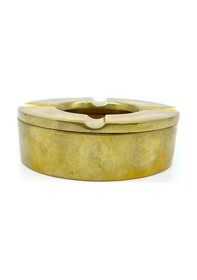 Pirinç Döküm Küllük Yuvarlak 9 Cm
