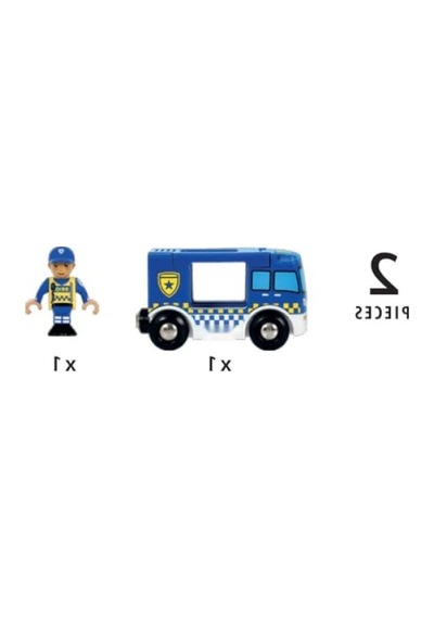 33825 Modeli - Gerçek Yaşam Temalı Polis Minibüsü Oyuncak