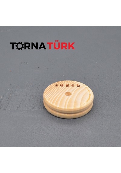Ahşap Malafa Rokela Tekerleği Şekillendirme Aparatı Metalik
