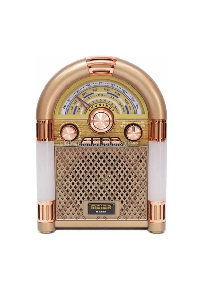 Çeşithane M-68bt Retro Tasarım Bluetooth Radyo - Am/fm/sw 3 Bantlı, Şarj Edilebilir Ve Dc Güç Kaynak