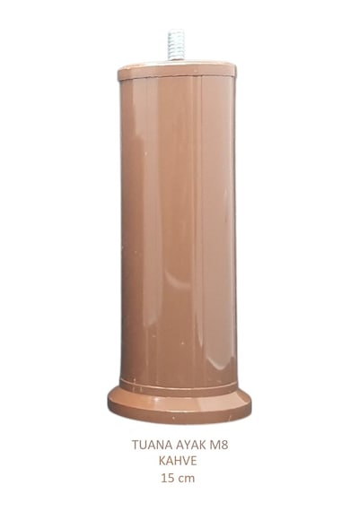 Tuana Ayak 15 cm M8 Cıvatalı Kahve