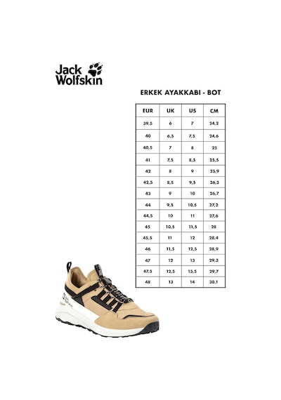 Jack Wolfskin Dromoventure Erkek Outdoor Ayakkabı 4057011-5156-bej Bej
