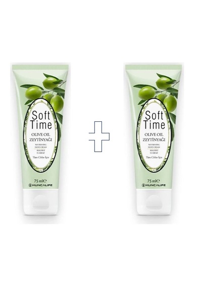 Hunca Life Soft Time Zeytinyağlı Besleyici El Kremi 2 x 75 ML