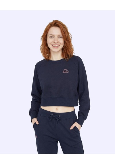 Kappa Logo Cindyna Kadın Dark Tone Regular Sweatshirt