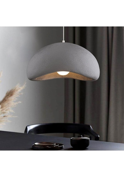 Titan Tekli Modern Iskandinav Model Beton Avize Sarkıt Avize Z