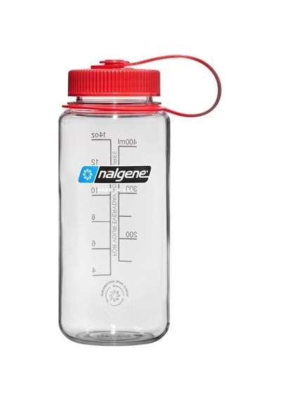 Nalgene 16oz Wm Clear Sustain W/ Red Cap Görsel