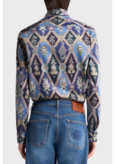 Etro Erkek Gömlek Mrıb0001 99sa5l4 X0883 Lacivert Lacivert