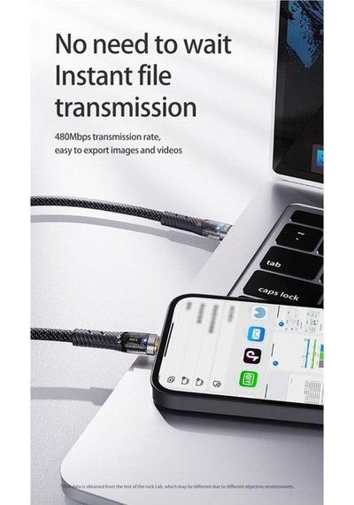 Z21 33w Usb-c To Lightning Pd 3a 2m Altın Uçlu Örgü Şarj Ve Data Kablosu Siyah